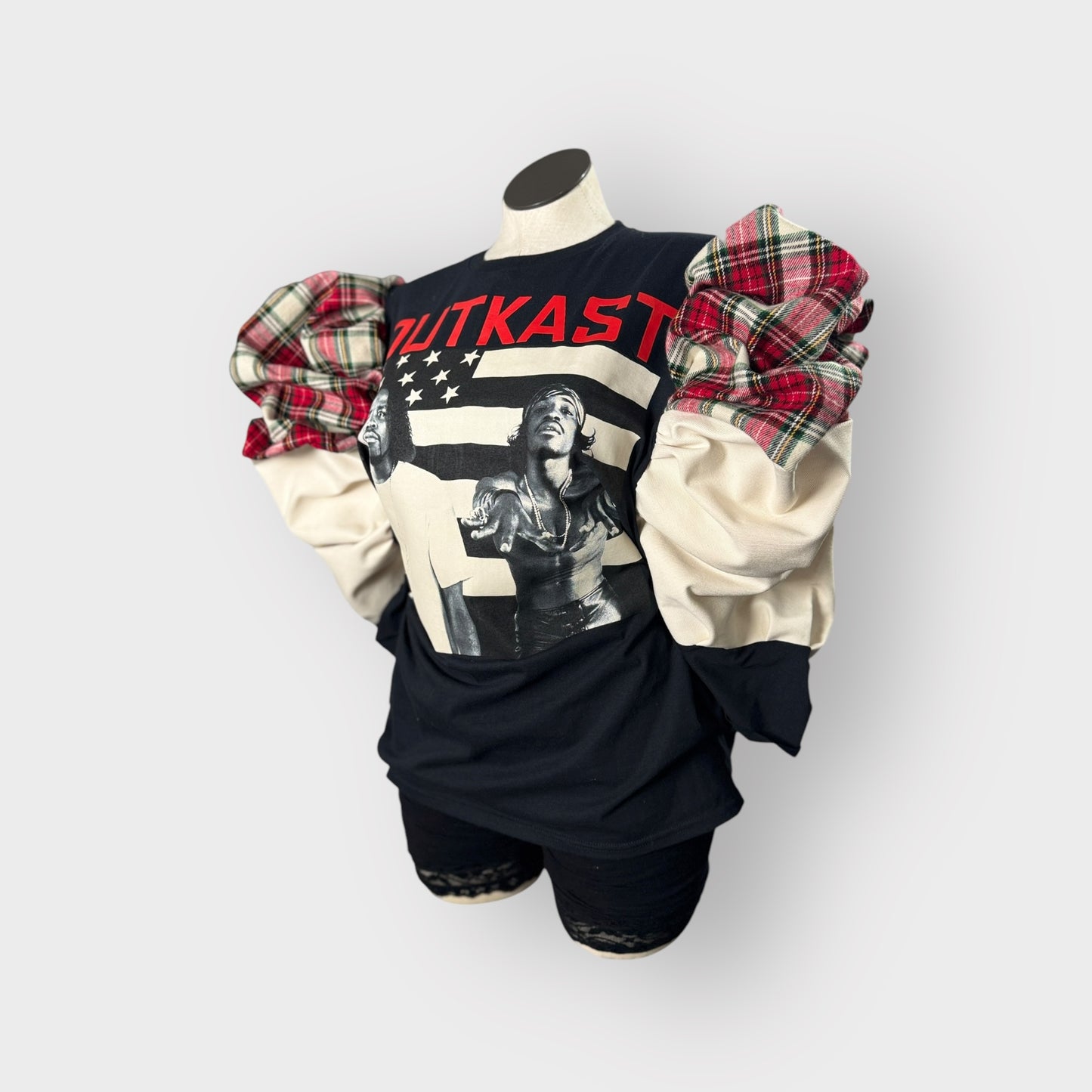 Luxe Hip Hop Couture Sleeve Tee
