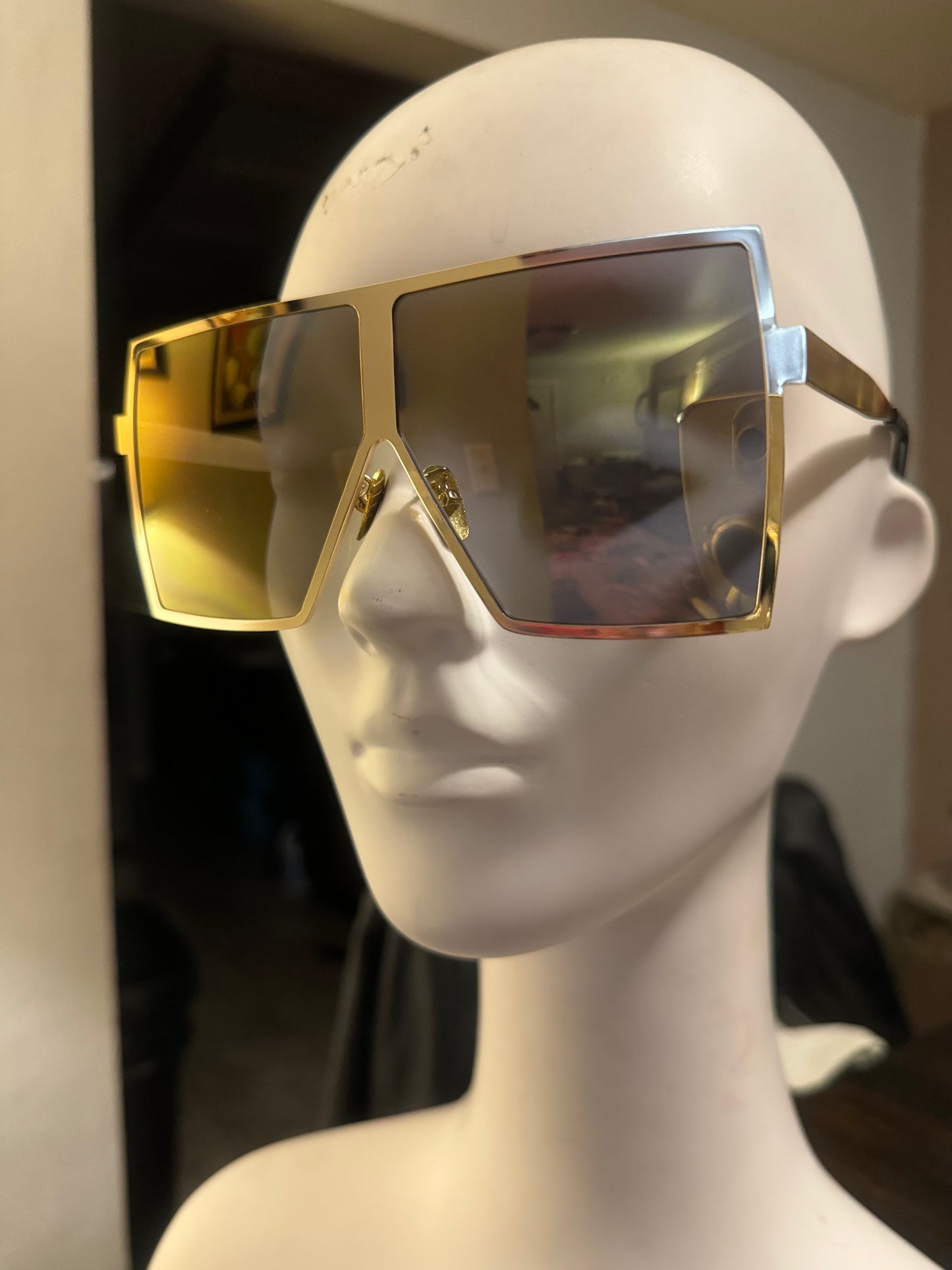 MJB Metallic Gold Sunnies