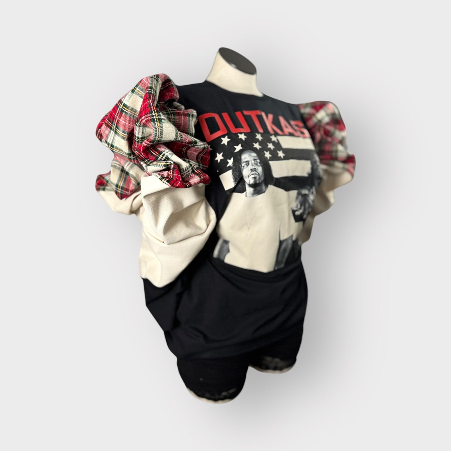 Luxe Hip Hop Couture Sleeve Tee