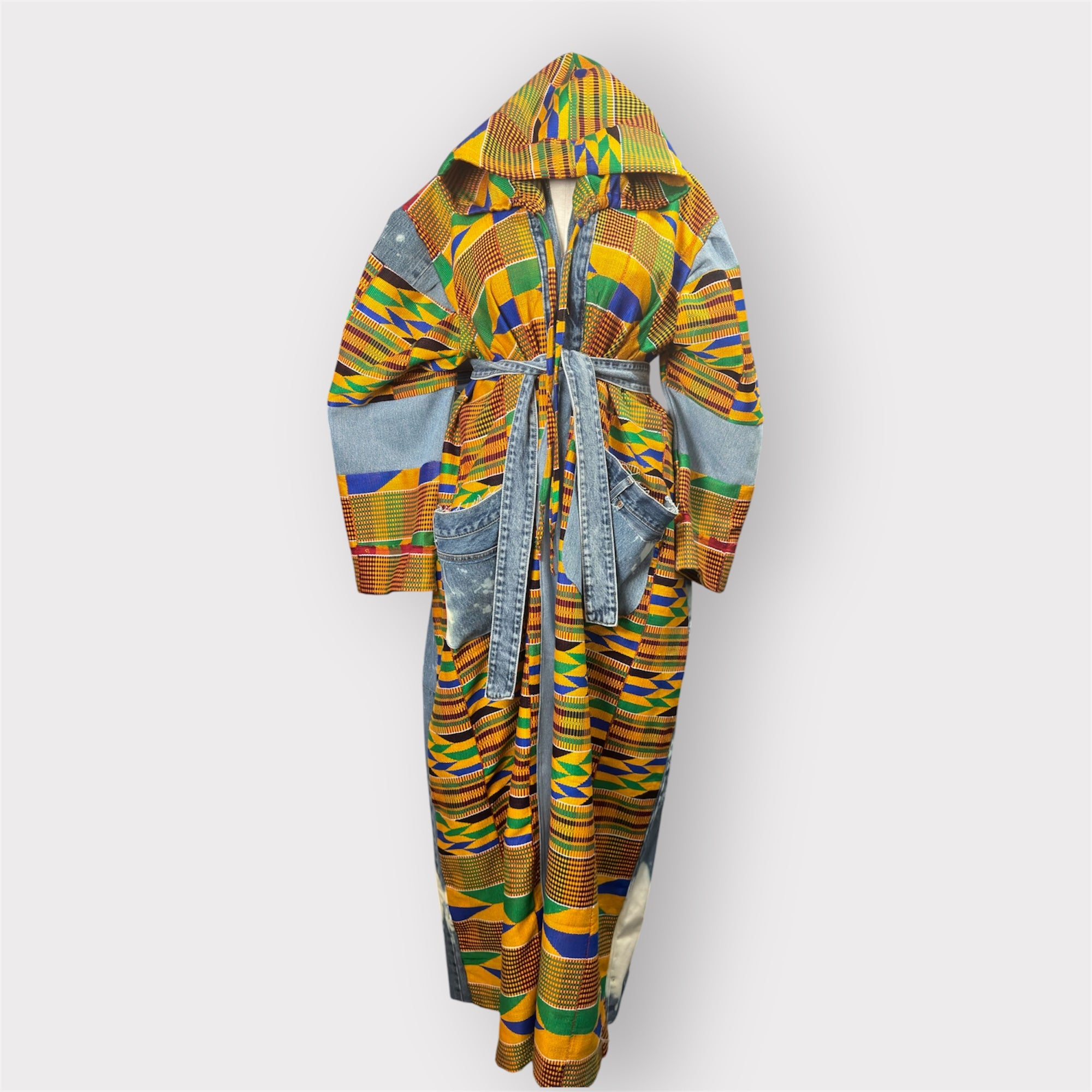 Custom Kimono Duster w Detachable Hood