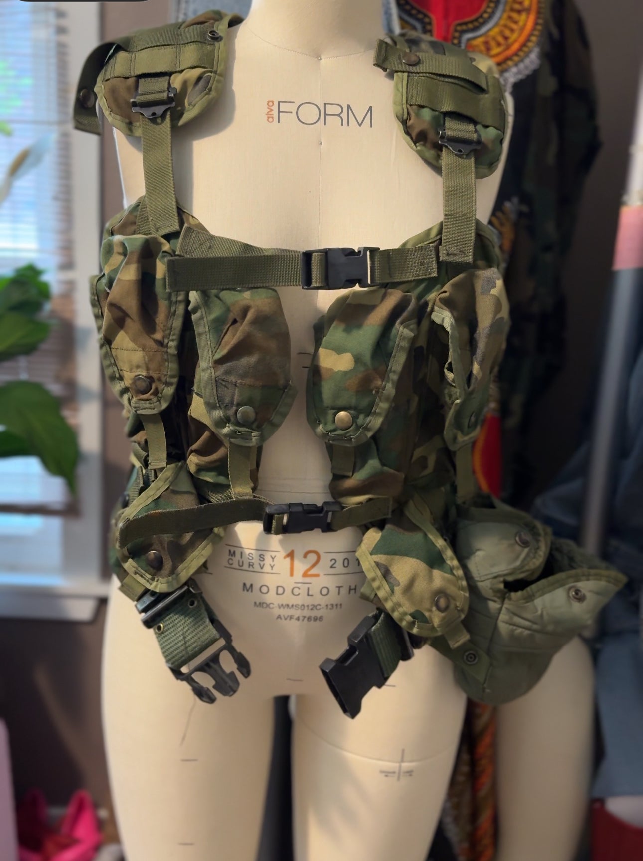 Vintage Camo Harness