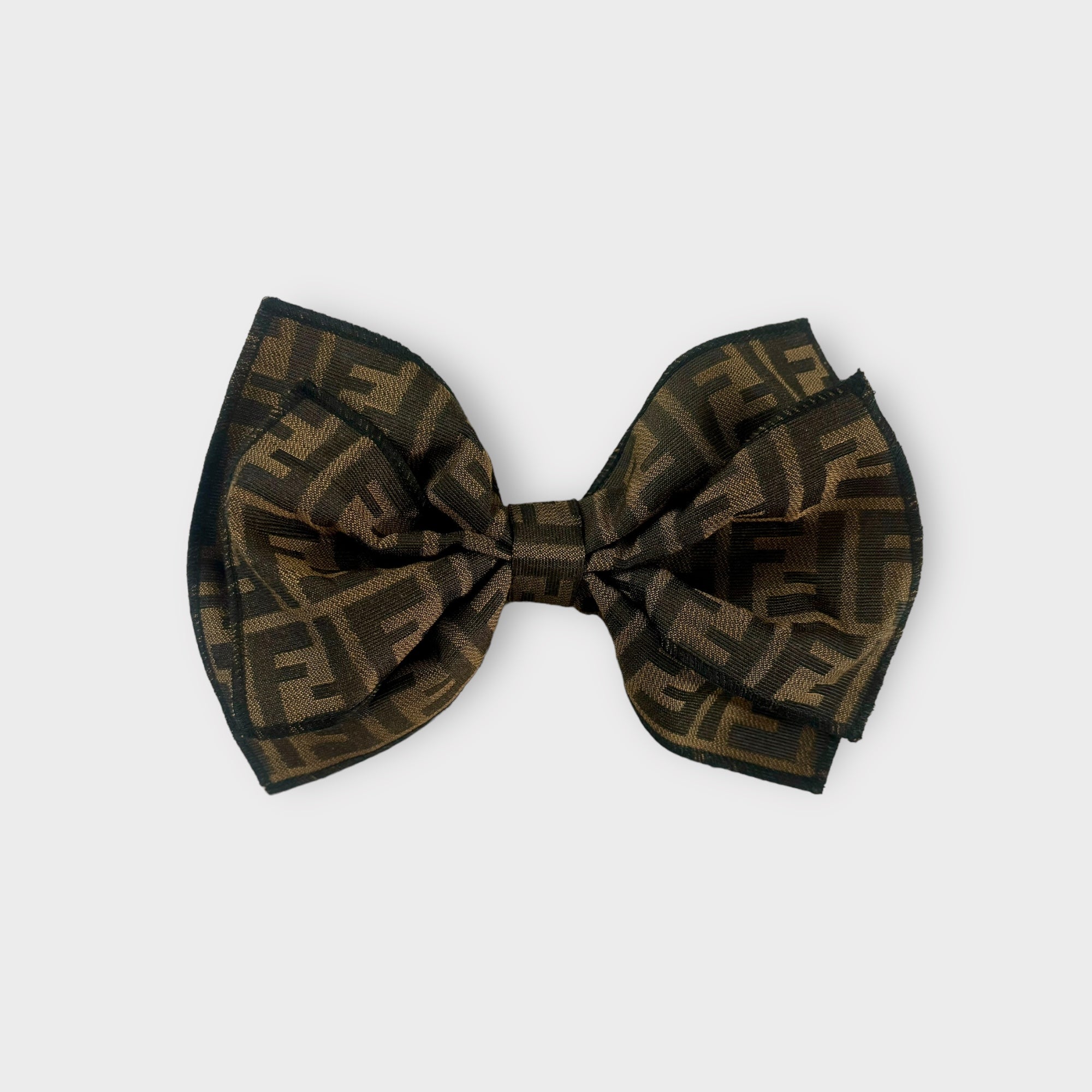 Luxury Double Bow Tie Brooch