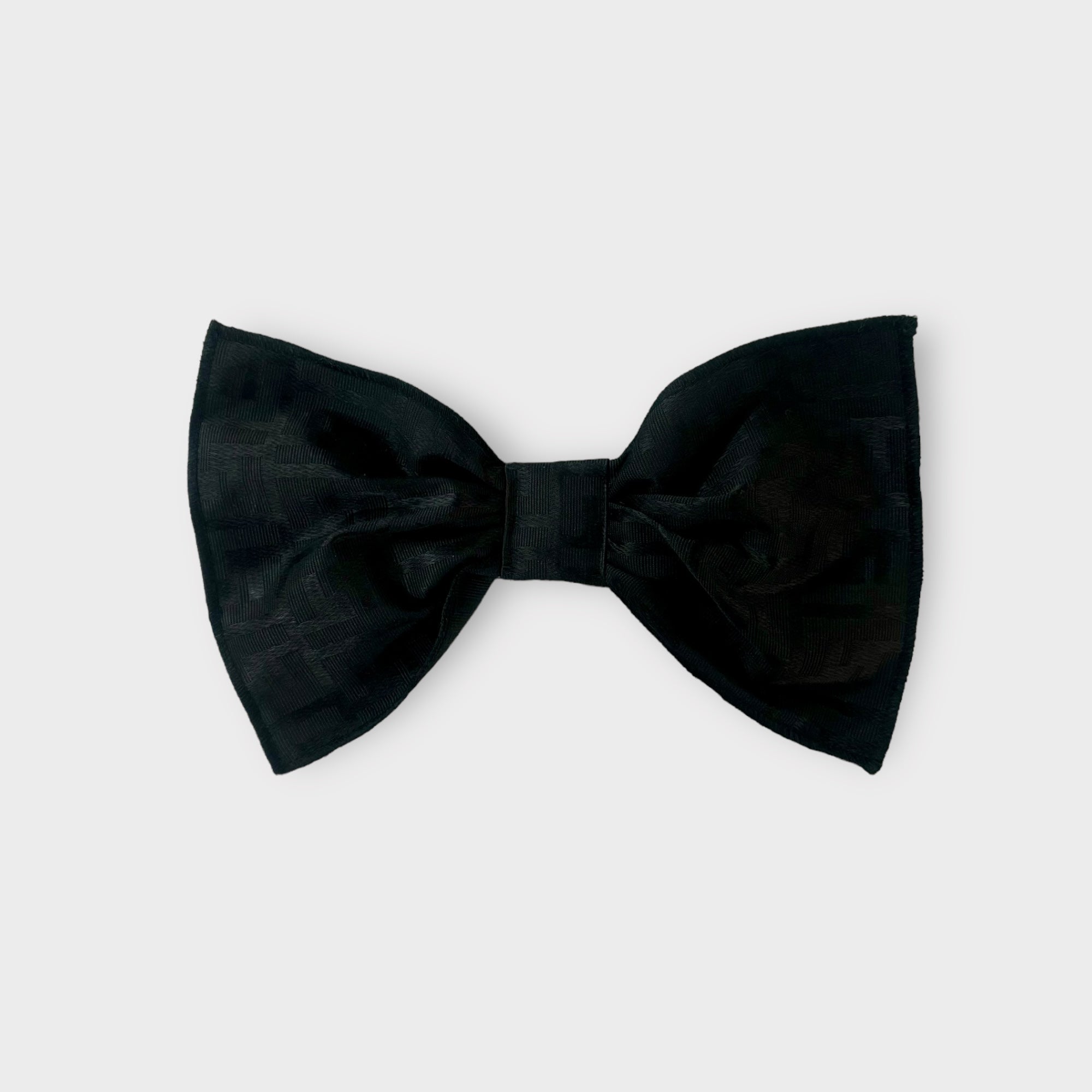 Luxe Black Bow Tie