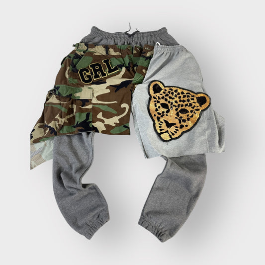 Eye of the Tiger Overlay Joggers