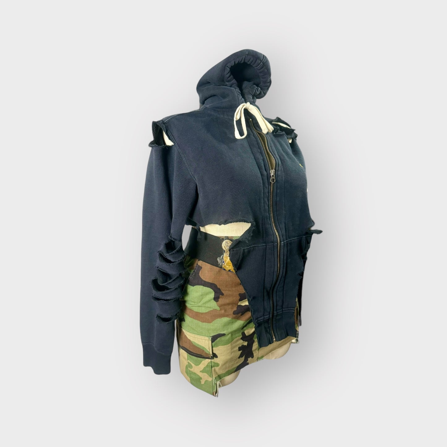 Polo Corset Style Hoodie