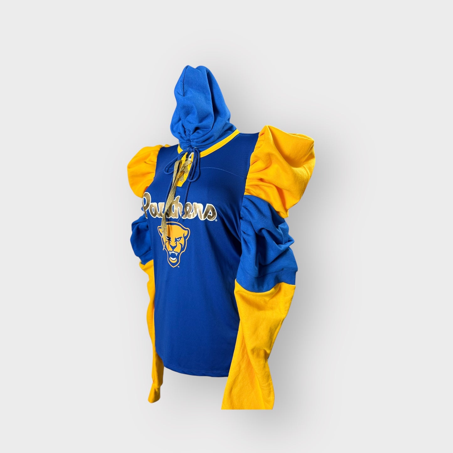 Luxe Hooded Couture Sleeve Dri-Fit Tee
