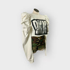 DKNY Couture Sleeve Crop Crewneck