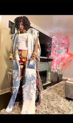 Denim Kimono Tunic