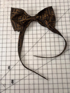 Double Layered Handmade Bow Tie