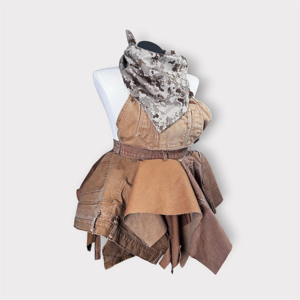 Workwear to Runway Peplum Top