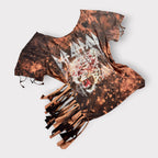 Eye of the Tiger Distressed Fringe Tee