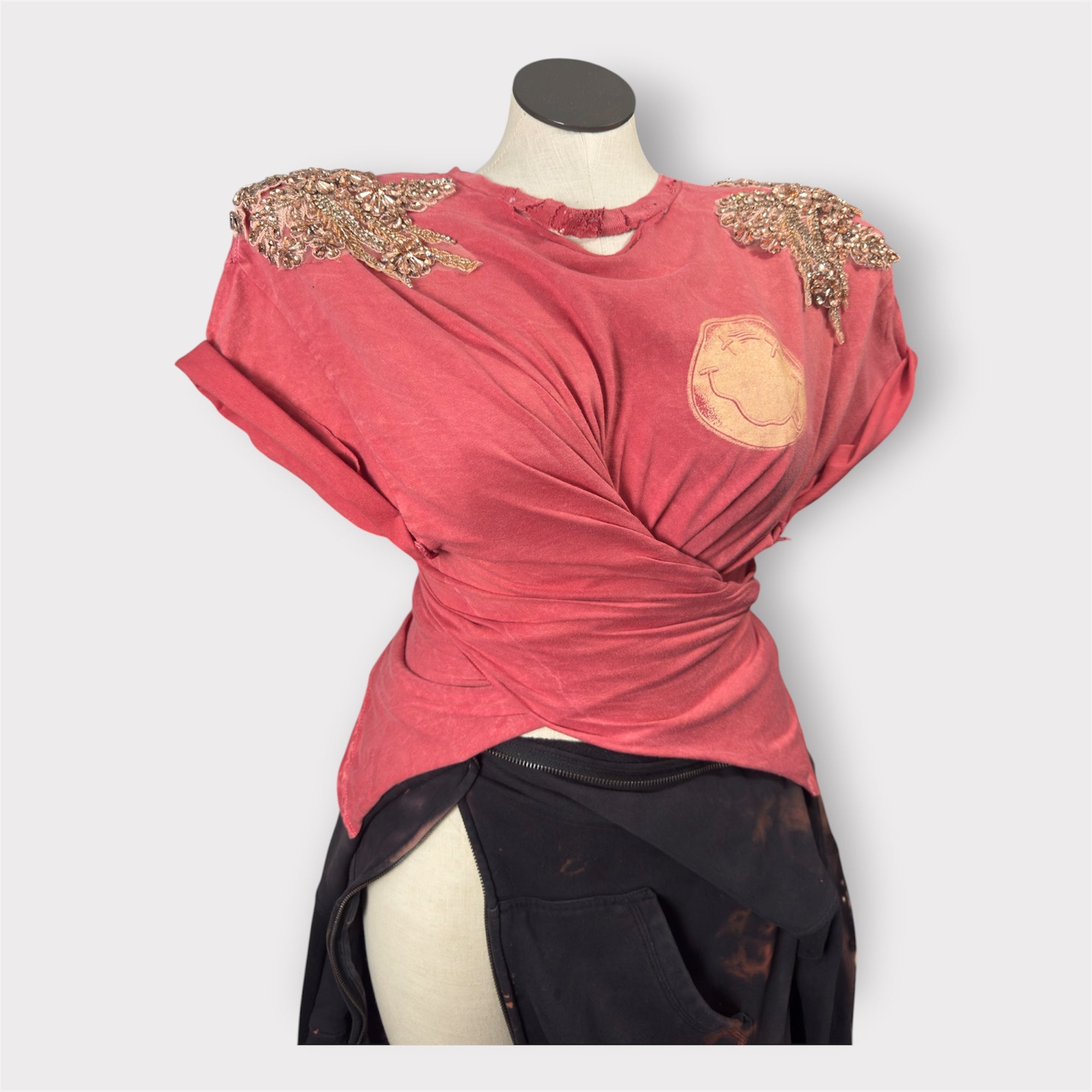 Couture Crystal Wrap Tee