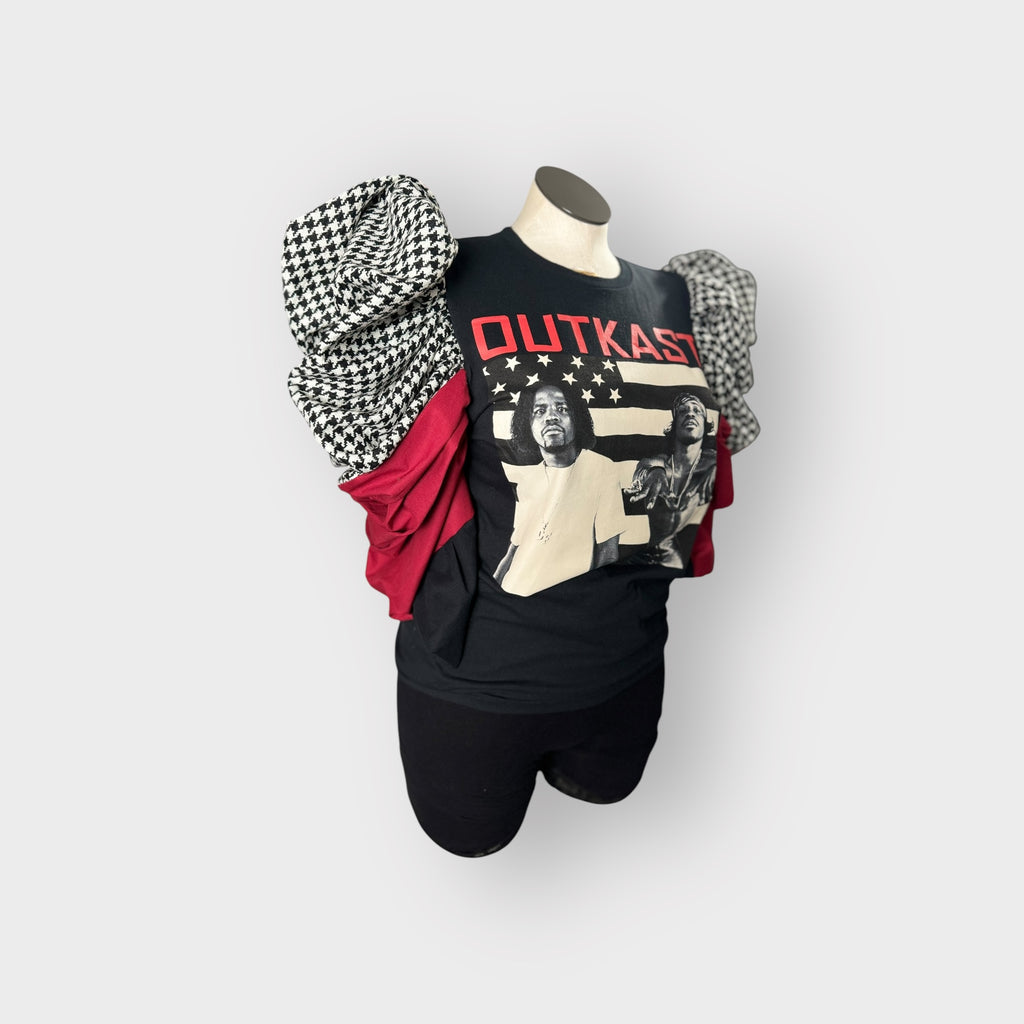 Street style Couture Sleeve Tee