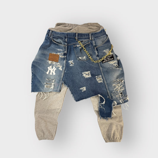 Denim Layover Joggers