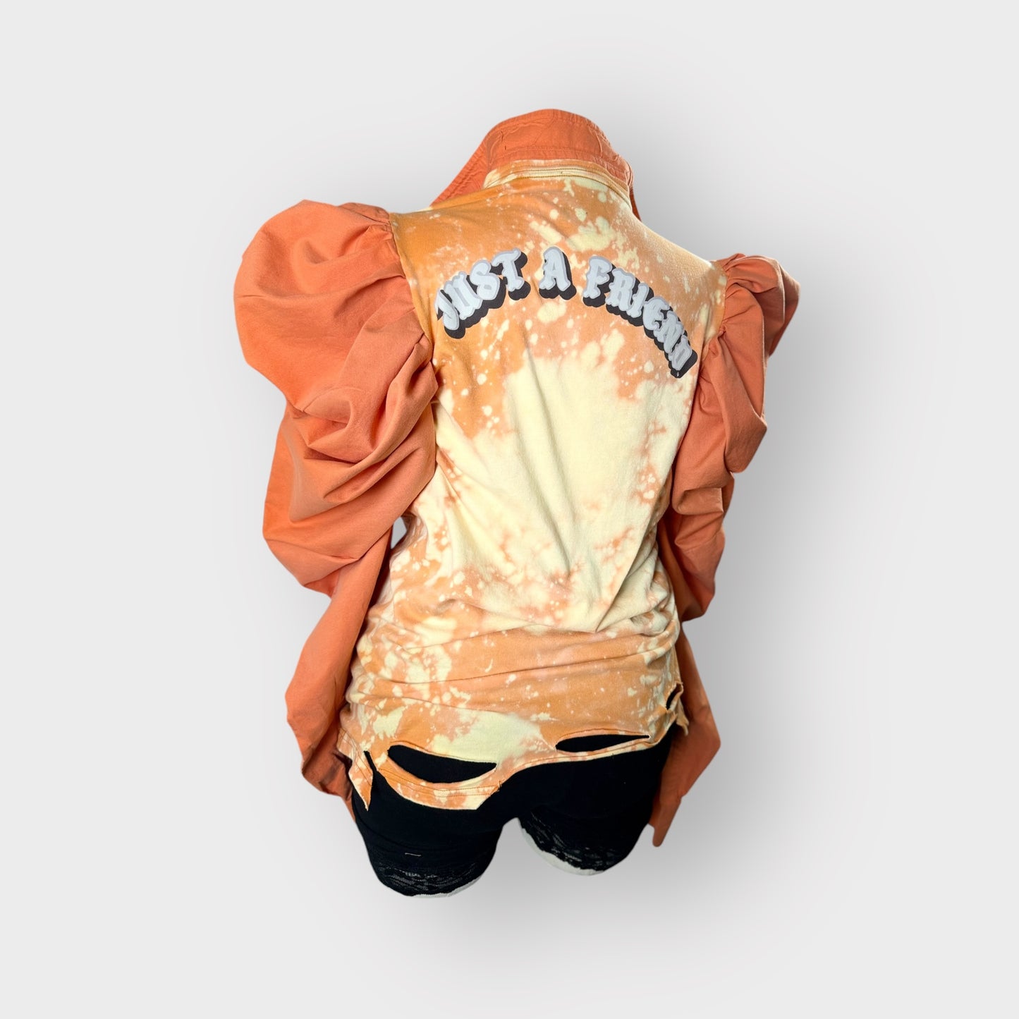 Distressed Just a Friend Tee