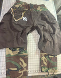 Chocolates Camo Overlay Cargos