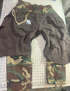 Chocolates Camo Overlay Cargos