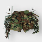 Camo Fringe Bermuda’s