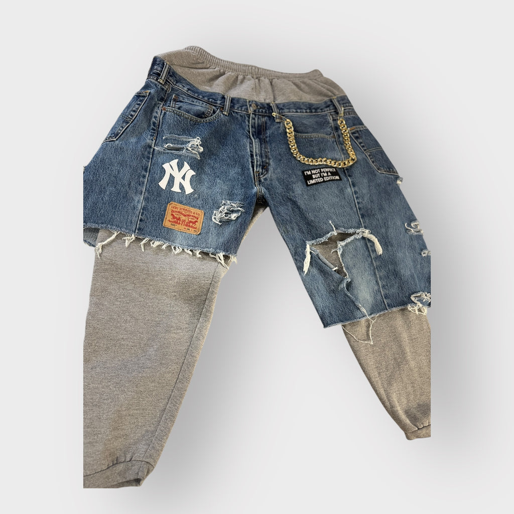 Denim Layover Joggers
