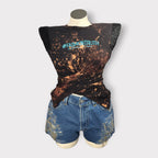 MOD Couture Shoulder Wrap Tee