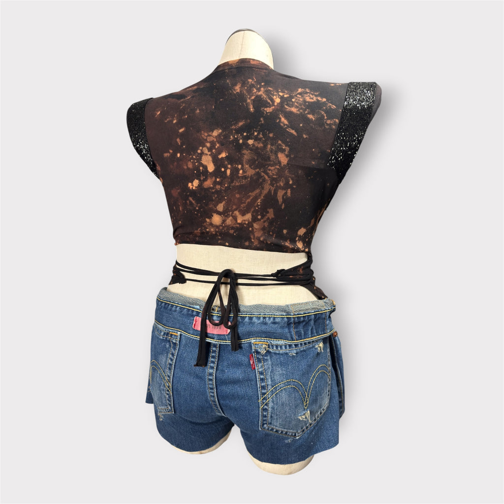 MOD Couture Shoulder Wrap Tee