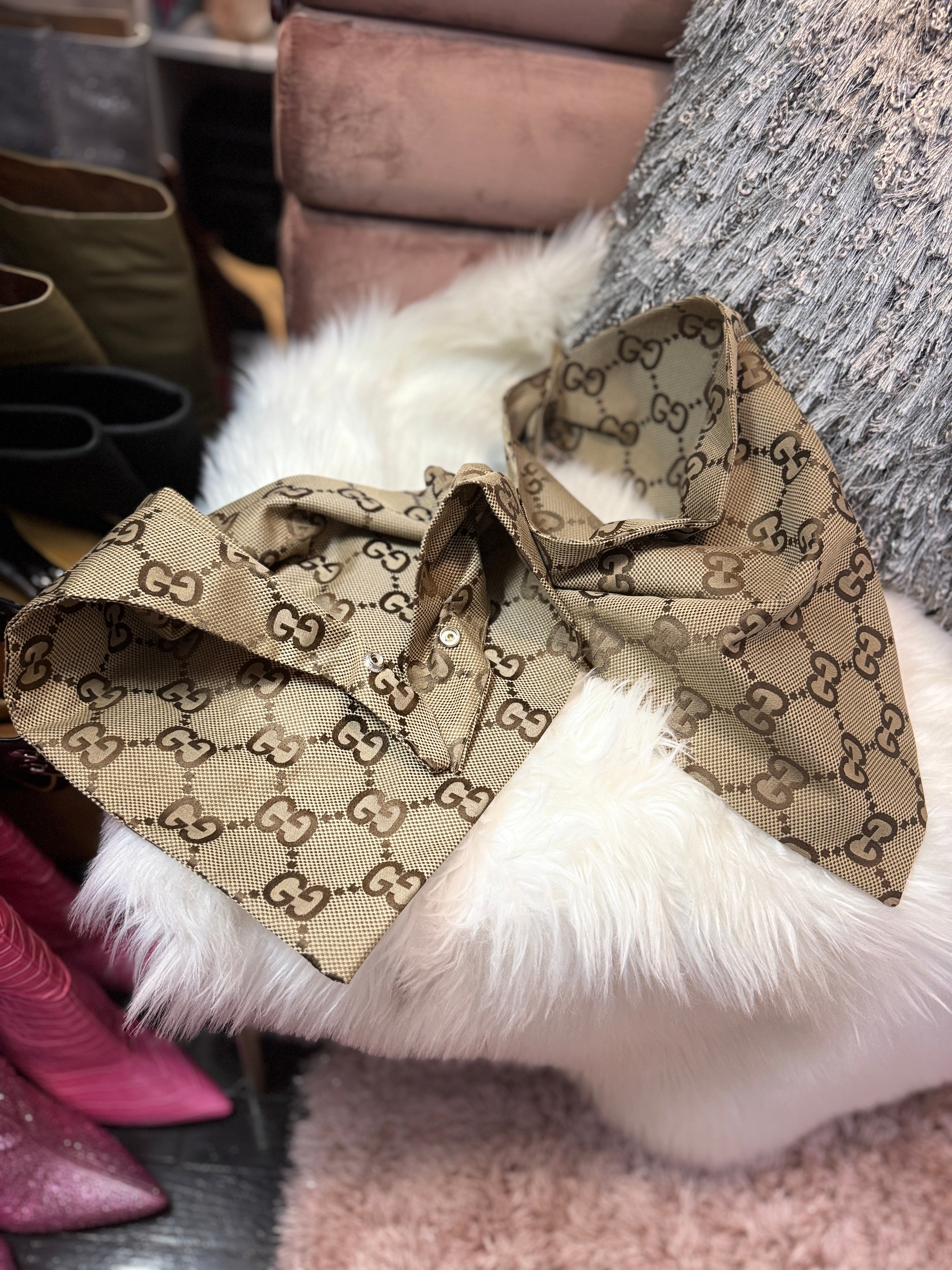Luxe Cowgirl Couture GG Insp. Handkerchief