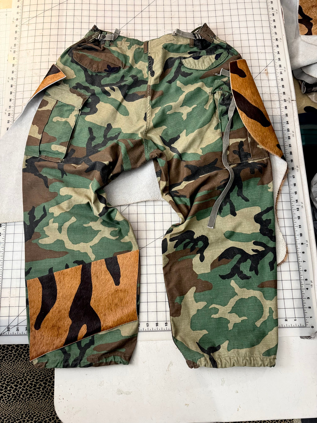 Reimagined Tiger Pony Hair Overlays