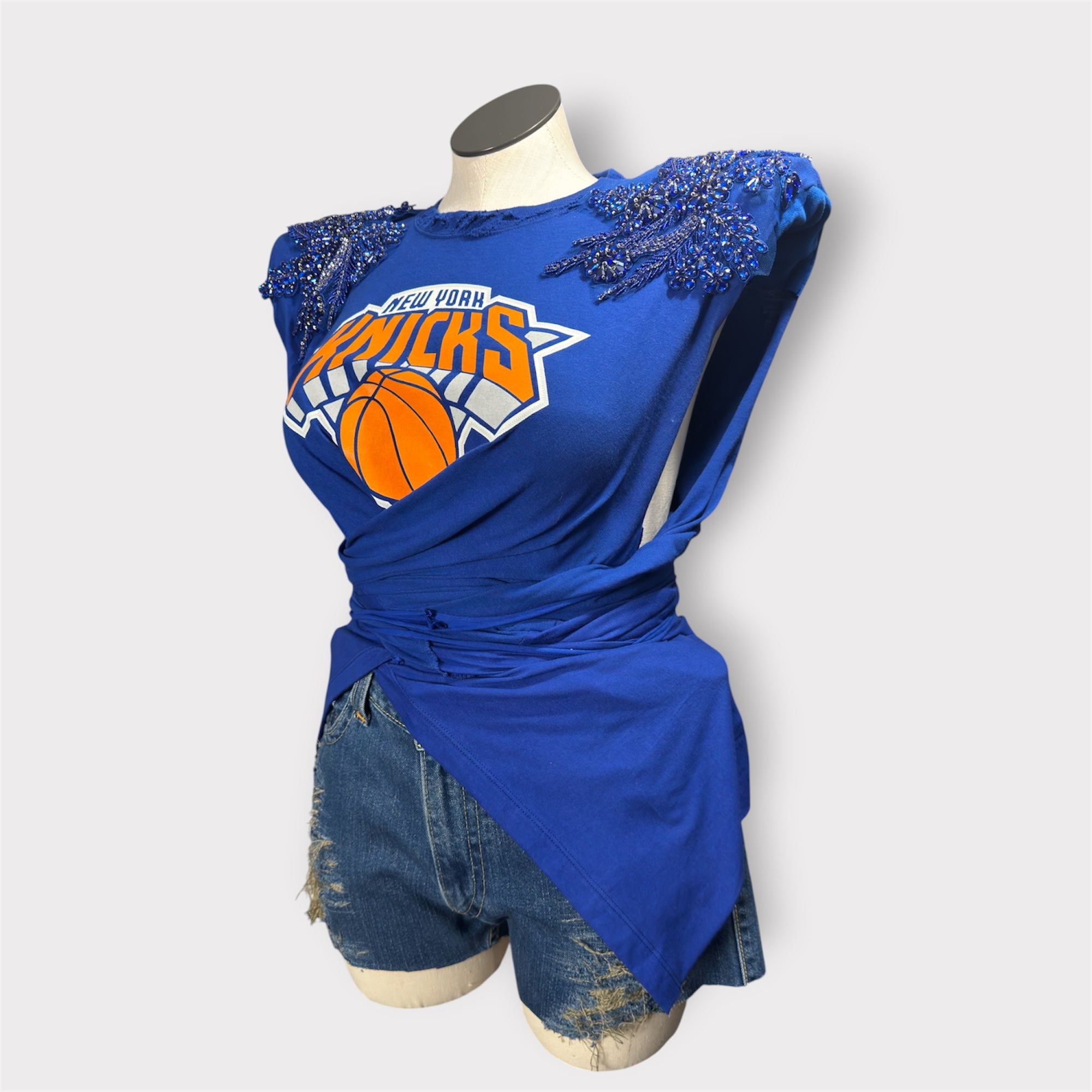 Crystal Couture Wrap Tee