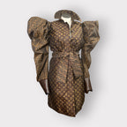 Custom Puff Sleeve Trench/Dress