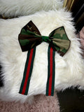Camo Bow Tie with Luxe Details
