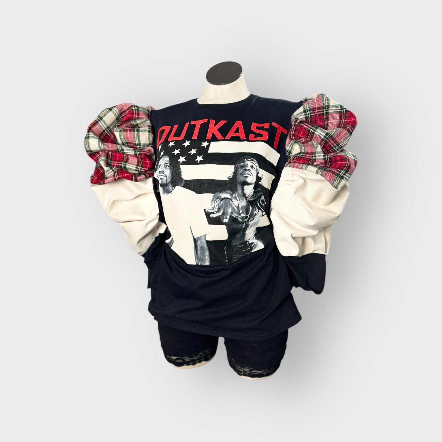 Luxe Hip Hop Couture Sleeve Tee