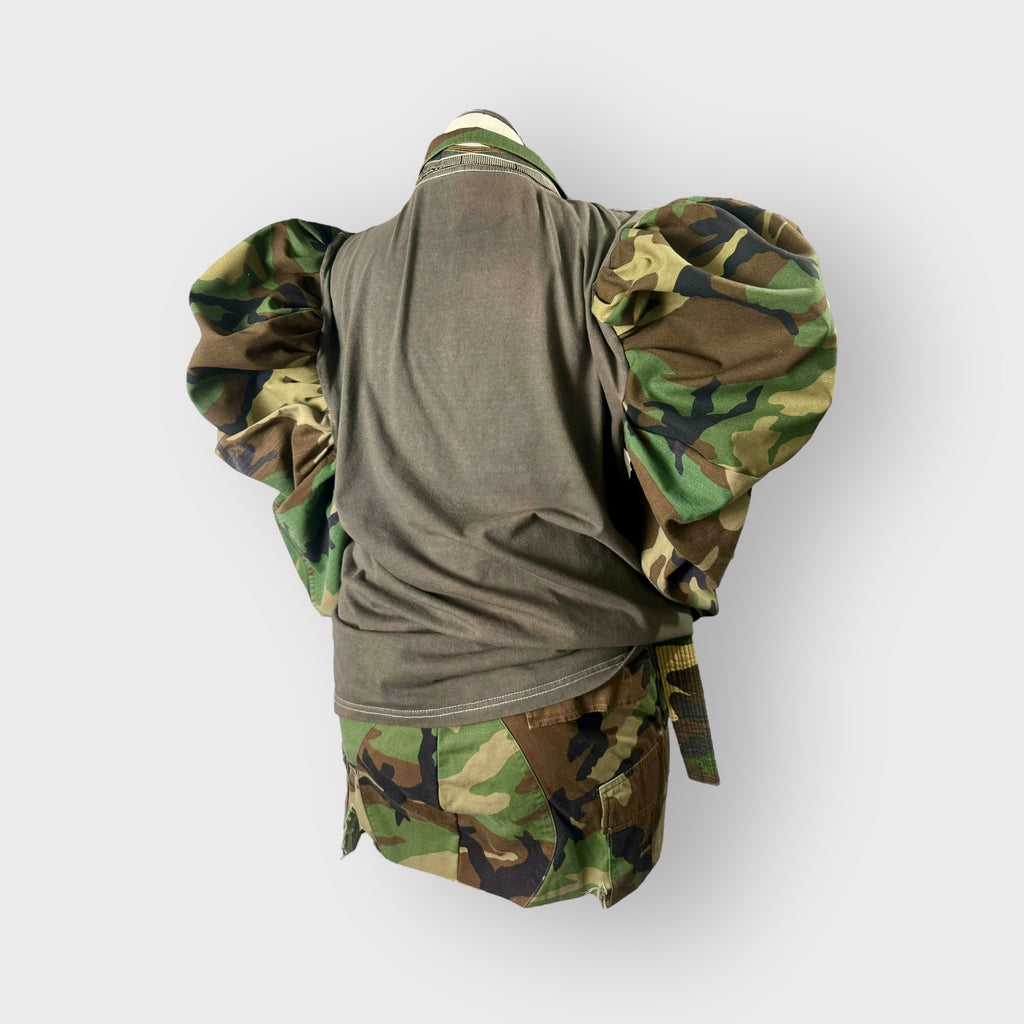 Camo Couture Sleeve Tee