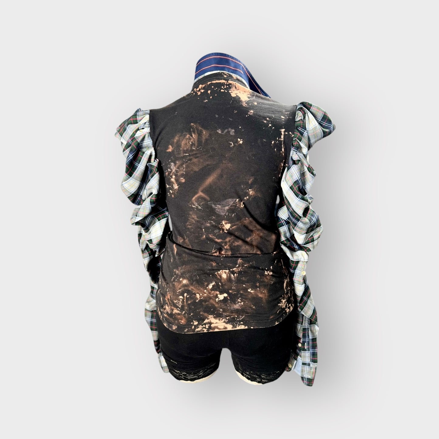 Dolly Tartan Couture Sleeve Tee