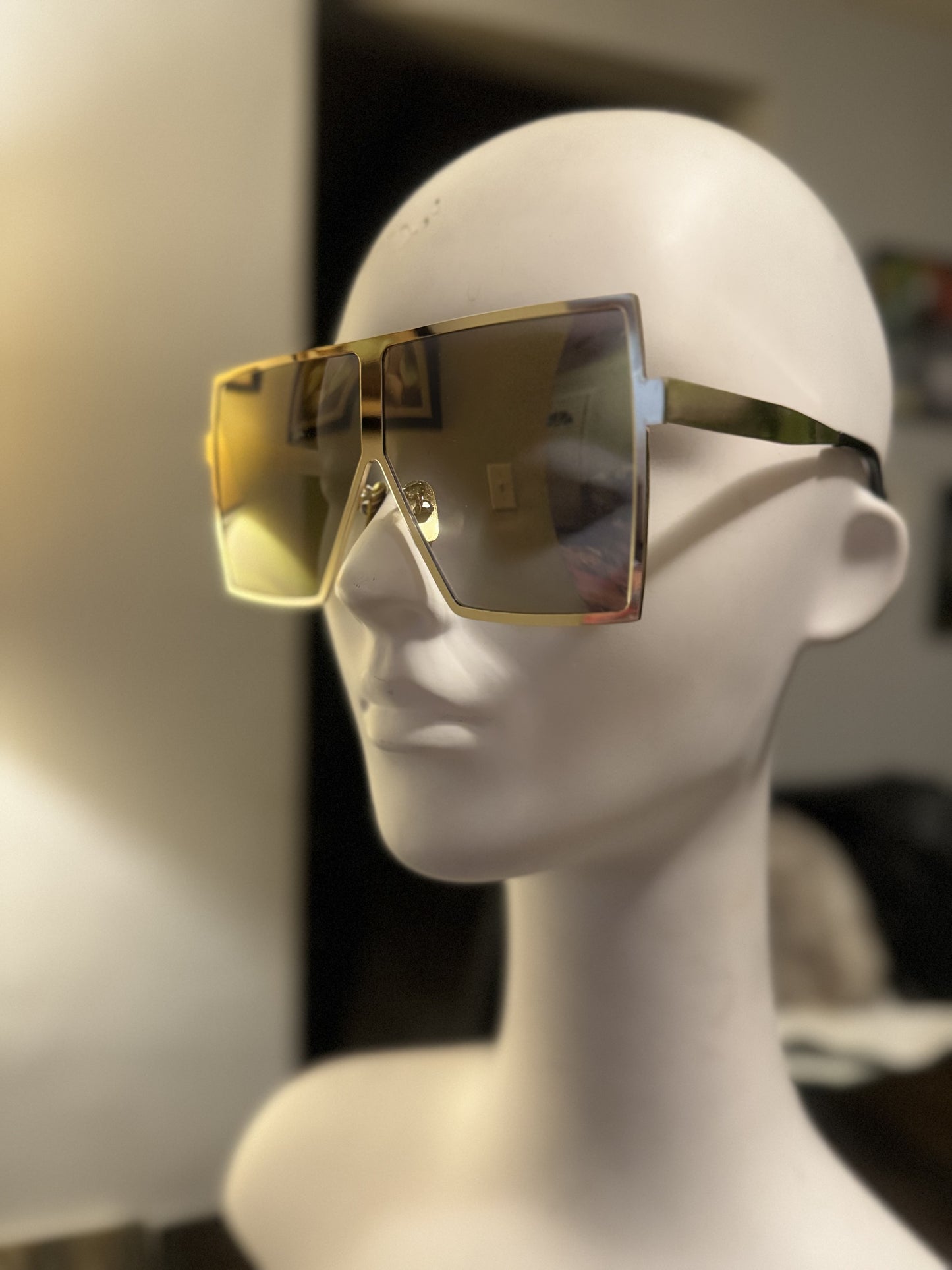 MJB Metallic Gold Sunnies
