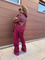 Bourdeaux Hand Colored Apron Style Double Stacked Cargos