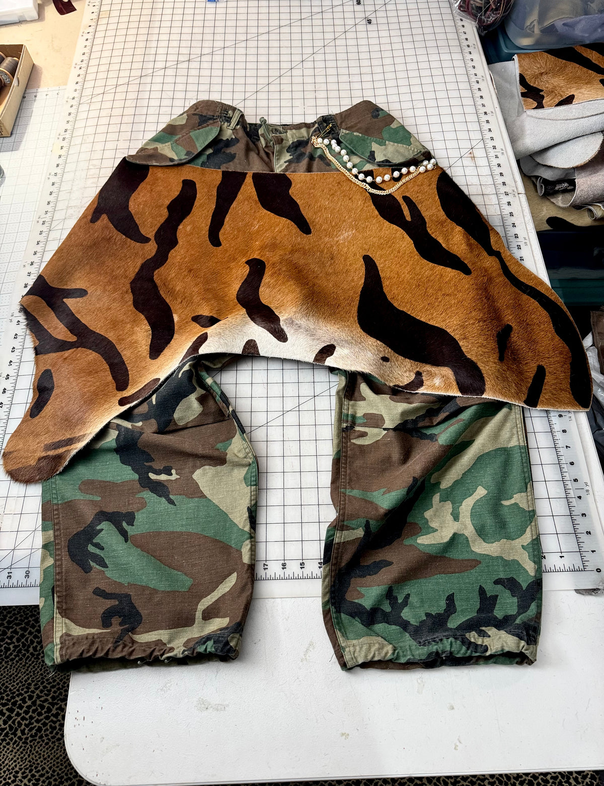 Reimagined Tiger Pony Hair Overlays