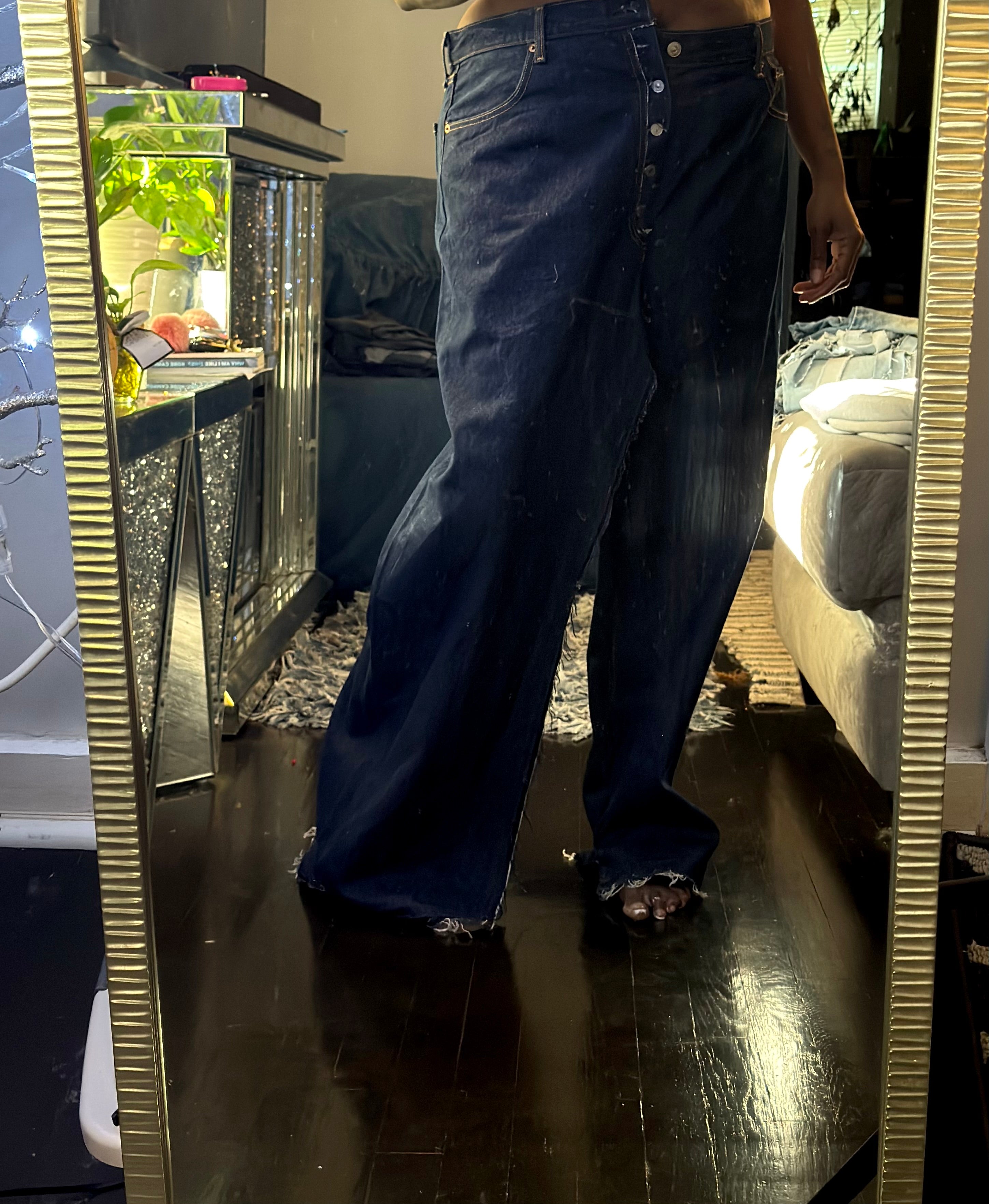 The Reimagined Wrap Silhouette Jean (White)