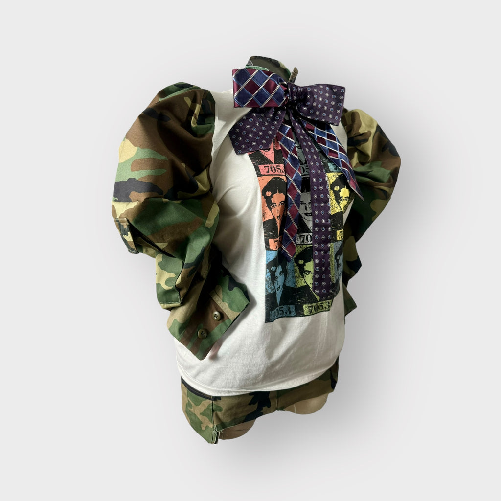 Couture Camo Sleeve Tee