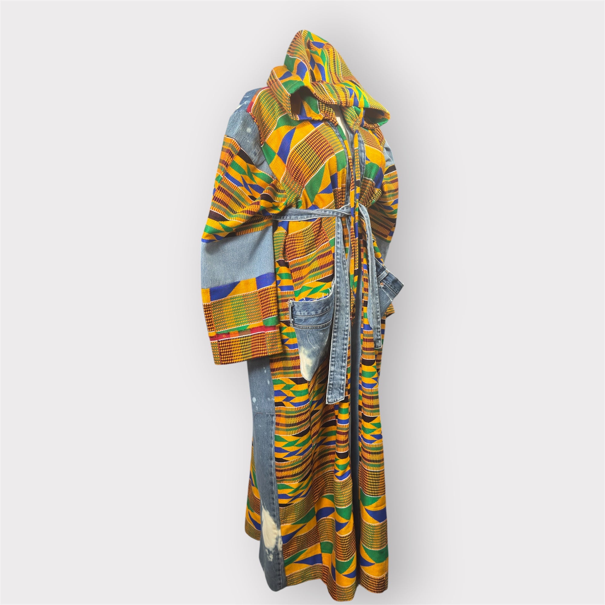 Custom Kimono Duster w Detachable Hood