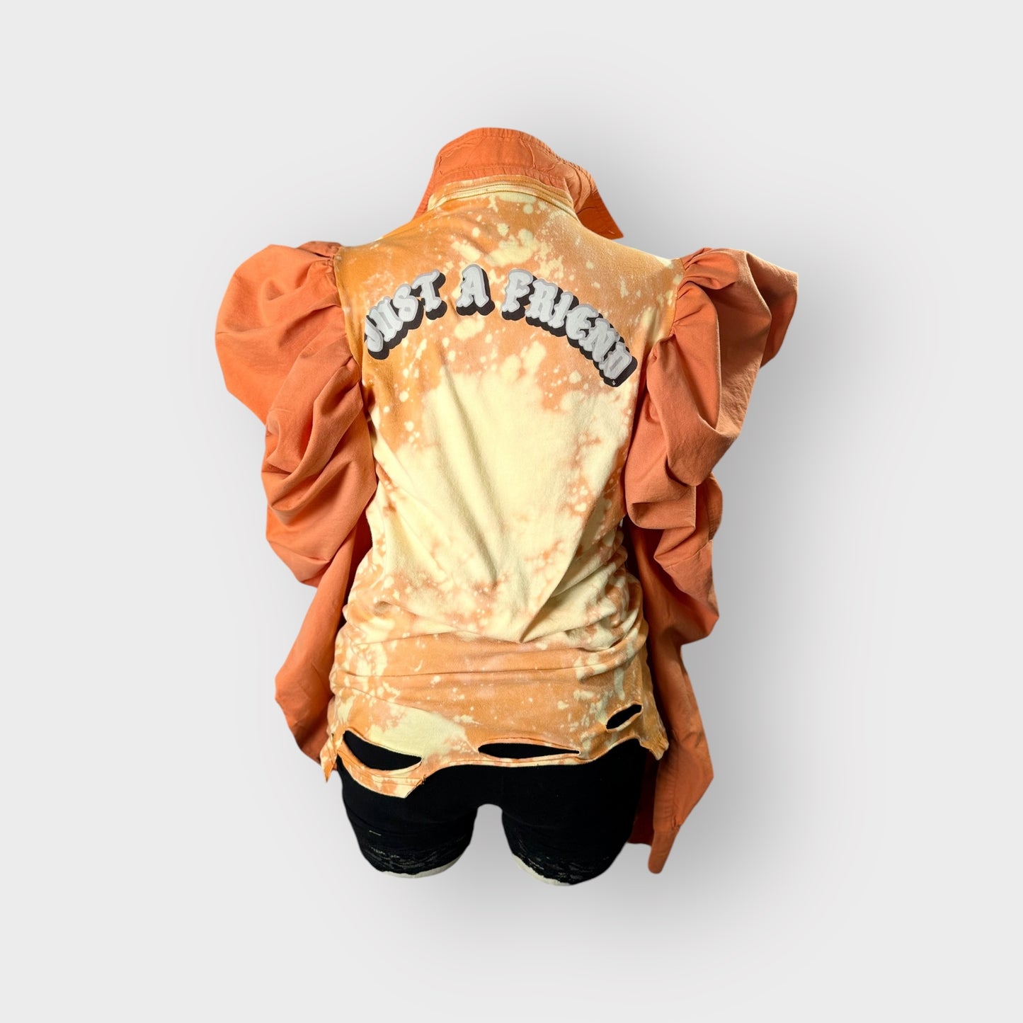 Distressed Just a Friend Tee