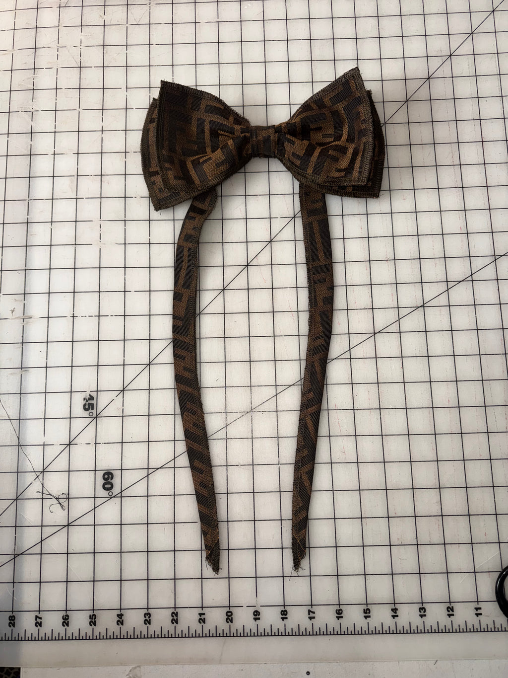 Double Layered Handmade Bow Tie