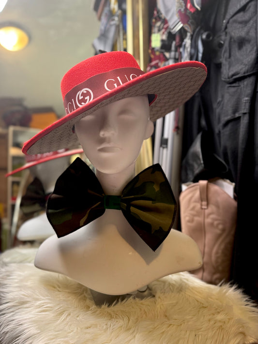 Handmade Designer Insp. Boater Hat