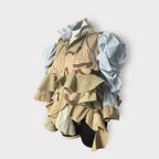 Desert Storm Ruffle Peplum Shacket