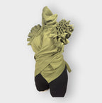 Luxe Wrap Ruffle Hoodie
