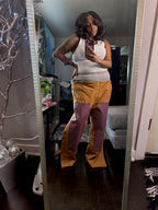 Luxe Workwear to Runway Wide Leg Quilted Pant