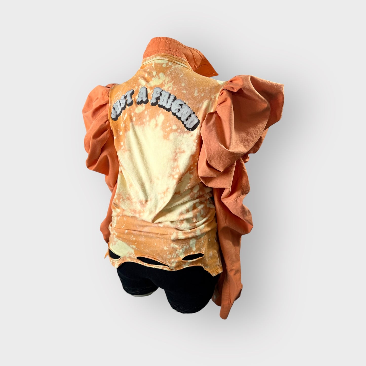Distressed Just a Friend Tee