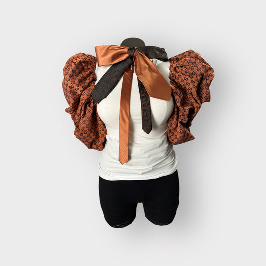 Luxe Designer Insp. Couture Sleeve Tee