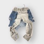 Denim Overlay Joggers