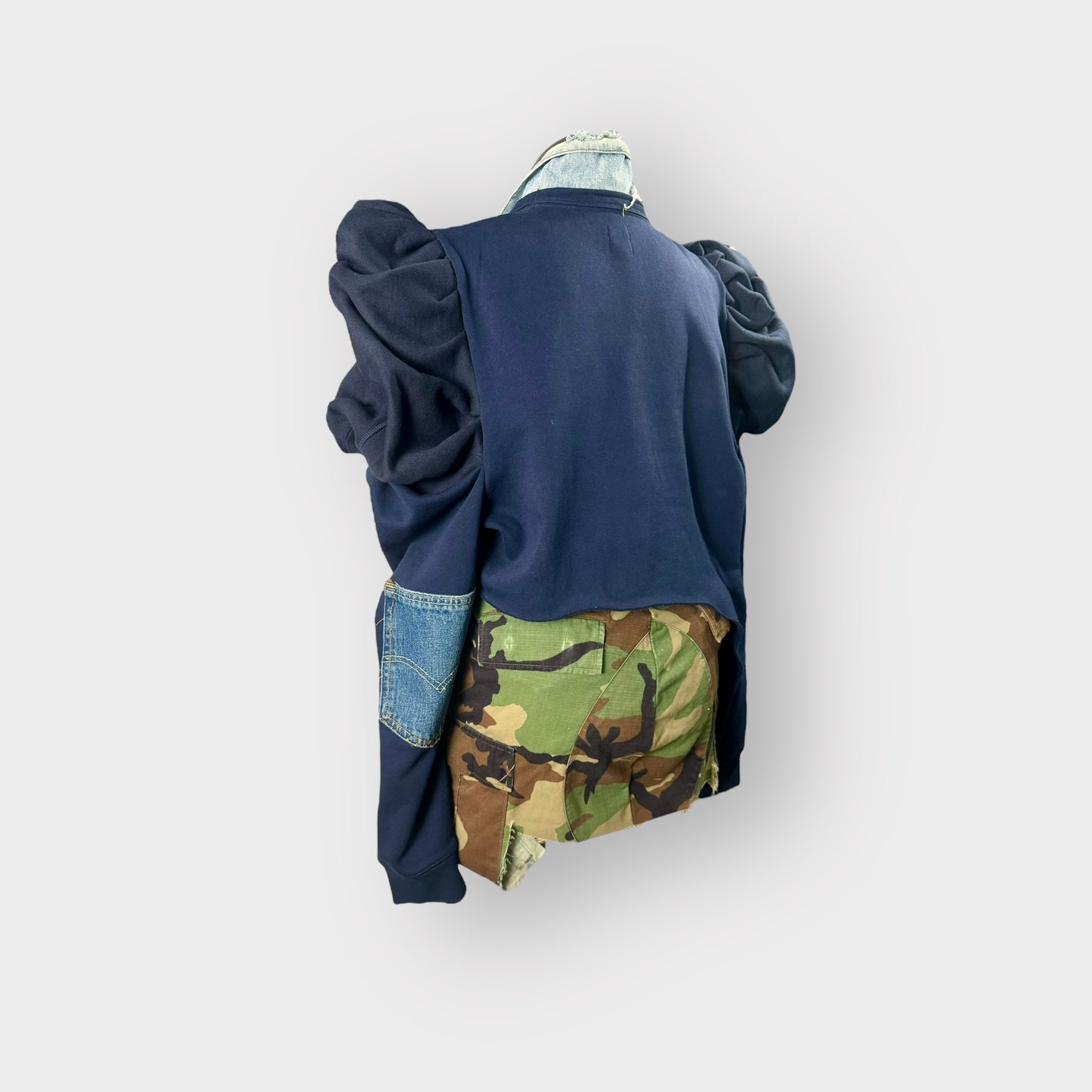 Luxe Puffy Sleeve Crewneck