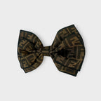 Luxury Double Bow Tie Brooch